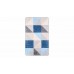 Коврик для ванной Fixsen Visa 1-ый серо-голубой, 50х80см (FX-5005X) 