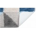 Коврик для ванной Fixsen Visa 1-ый серо-голубой, 50х80см (FX-5005X) 